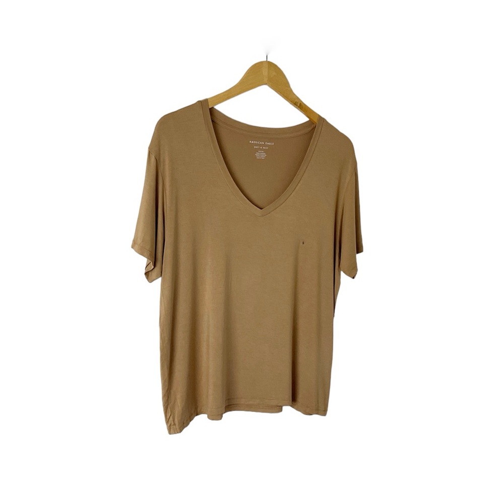 American Eagle Outfitters Soft & Sexy V‎ Neck T Shirt Size Small New
